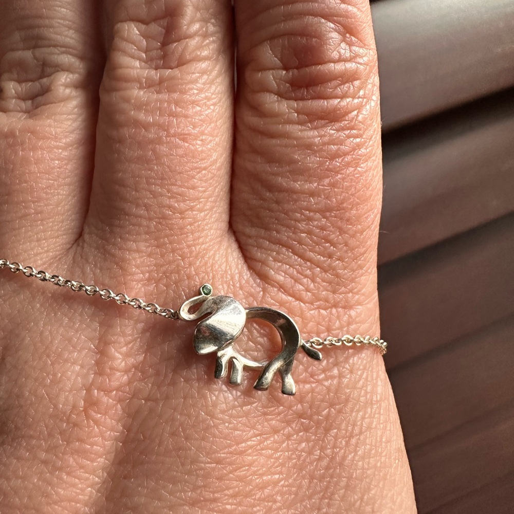 Tiffany & Co. Save the Wild Elephant charm bracelet - Picture 7 of 8